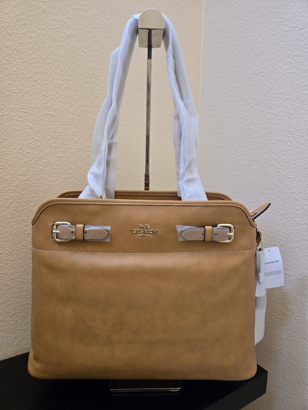 Coach Easton Tote Shoulder Bag - Picture 8 of 14